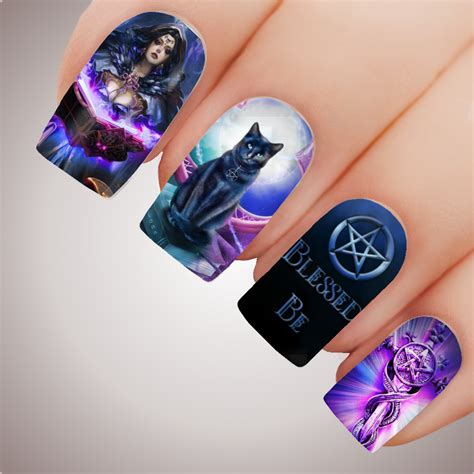 Enchanting witch nails